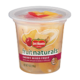 Del Monte fruit naturals cherry mixed fruit in extra light syrup Full-Size Picture